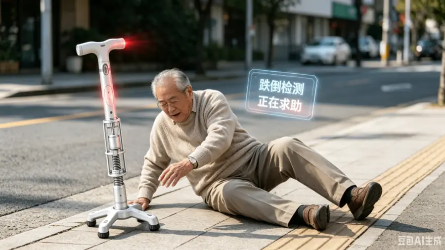 跌倒检测 · 正在求助